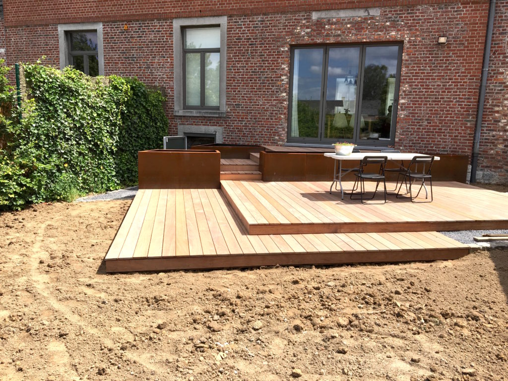 Confort Ext rieur Cr ation jardin Terrasse  bois 